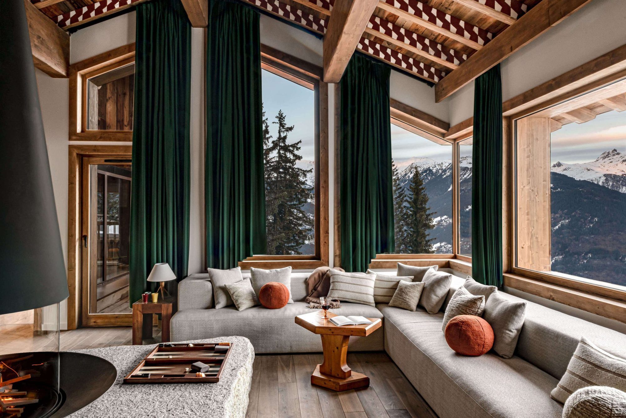 Chalet Blanc interior